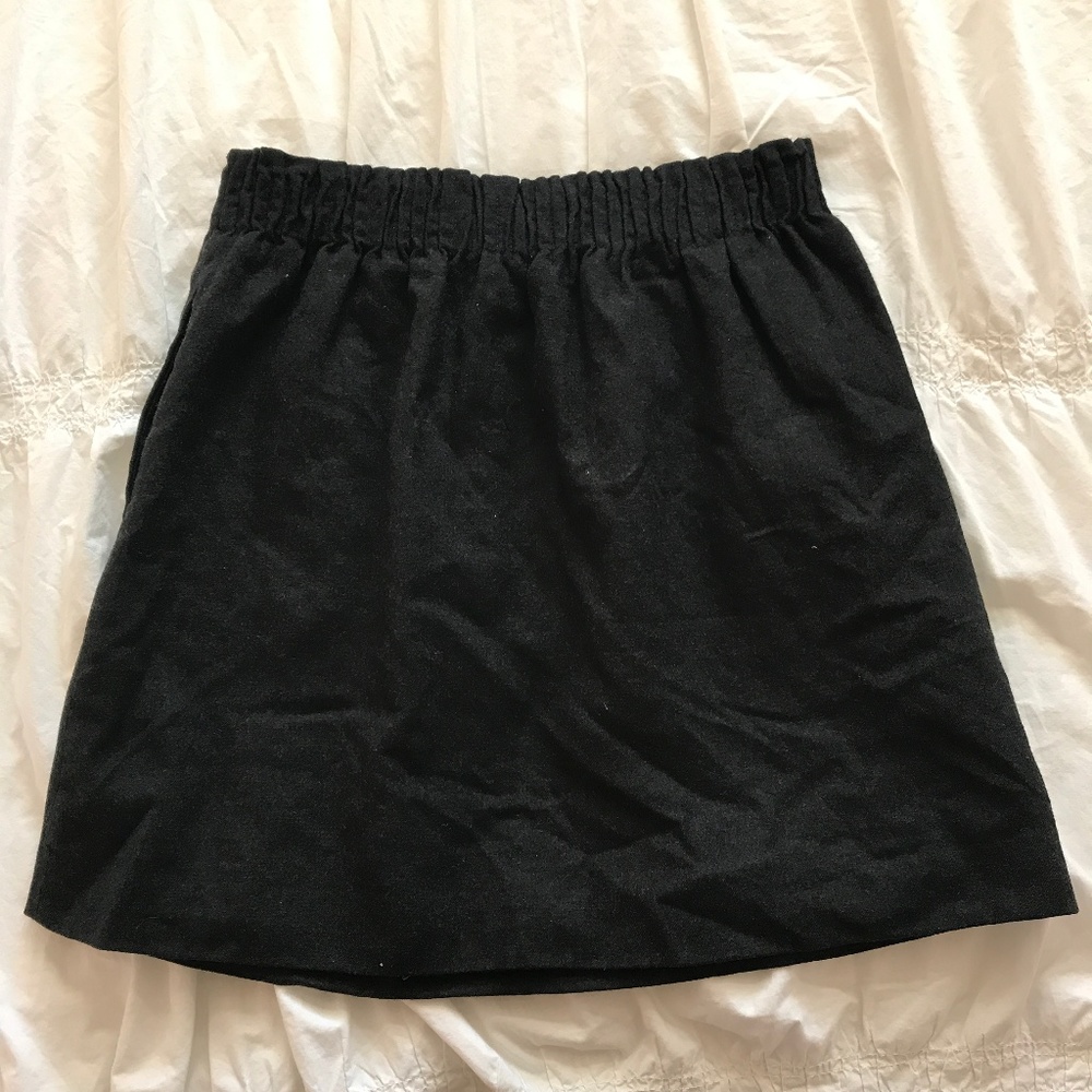 J.Crew City Mini Skirt in wool